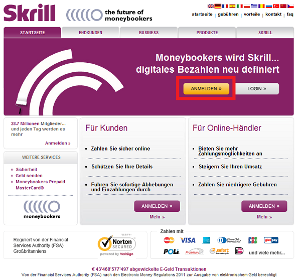 skrill moneybookers